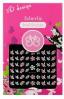 Стикеры для ногтей / 3D design nail sticker тон цветочки BB-girl