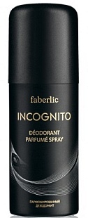 Парфюмированный дезодорант-спрей для мужчин Серия Incognito (Артикул 3608)