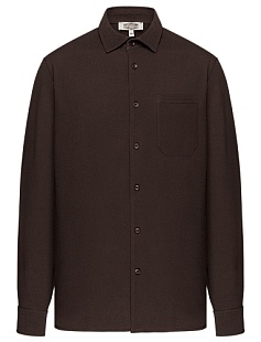 Трикотажная рубашка из пике для мужчины, цвет коричневый - Серия Наследие. Состав: 100% хлопок. Страна производства: Бангладеш. Цена 1 499 руб