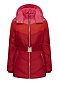 Утеплённая стёганая куртка с капюшоном, мультицвет, Серия: Faberlic Sport, Цена 4 999 руб