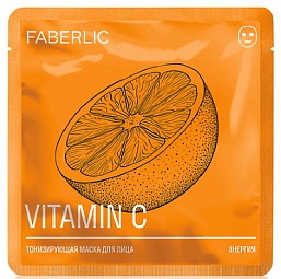 Тонизирующая маска для лица «Энергия» с витамином C на официальном сайте Faberlic