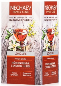 Чайный напиток Long Life «Ройбуш ванильный» с шалфеем и стевией