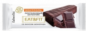 Протеиновый батончик "Eat & Fit" со вкусом шоколада