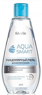 Мицеллярный гель для снятия макияжа Серия Aqua Smart (Артикул 0716) в каталоге Фаберлик