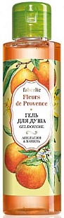 Гель для душа «Апельсин & ваниль» Серия Fleurs de Provence (Артикул 8374) в каталоге Faberlic 