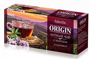 Чай черный с чабрецом Origin в каталоге Фаберлик