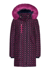 Утепленная куртка, цвет фуксия, Серия: Faberlic by Valentin Yudashkin, Цена 6 999 руб