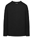 Трикотажная футболка с длинными рукавами - серия: Basic. Цвет черный. Состав: 100% хлопок. Страна производства: Бангладеш. Цена 549 руб