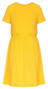 Платье, цвет ярко-жёлтый