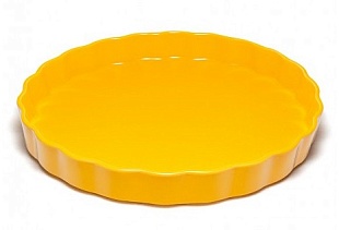 Форма для пирога (желтая, синяя)