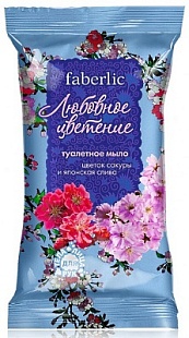 Туалетное Мыло для рук и тела Любовное цветение Артикул 8596 купить в каталоге Faberlic 