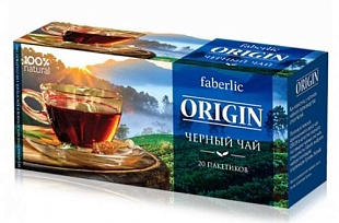 Чай черный Origin в каталоге Фаберлик